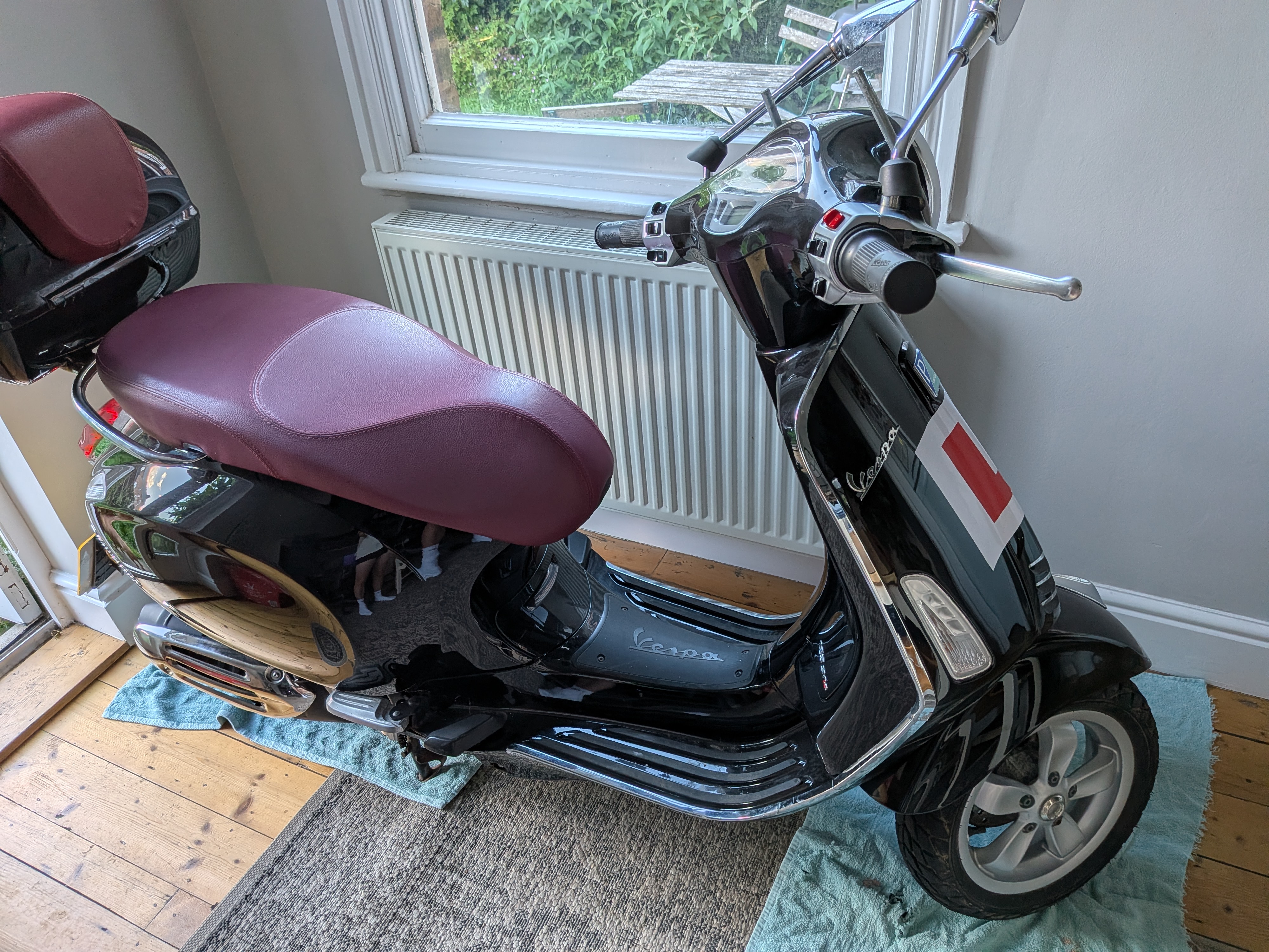 Picking up the Vespa